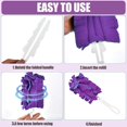 thumbnail image 2 of Duster Refill Compatible with Swiffer Hand, 12Ppcs Reusable Duster Pads for Swiffer, 360° Heavy Duty Fleece Duster Refills Washable for Cleaning Ceiling Fan Window Kitchen, 2 of 5