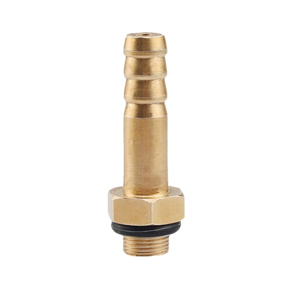 Copper Camping Stove Connector for Outdoor Cooking with Golden Color and 10mm Size Fits Tank