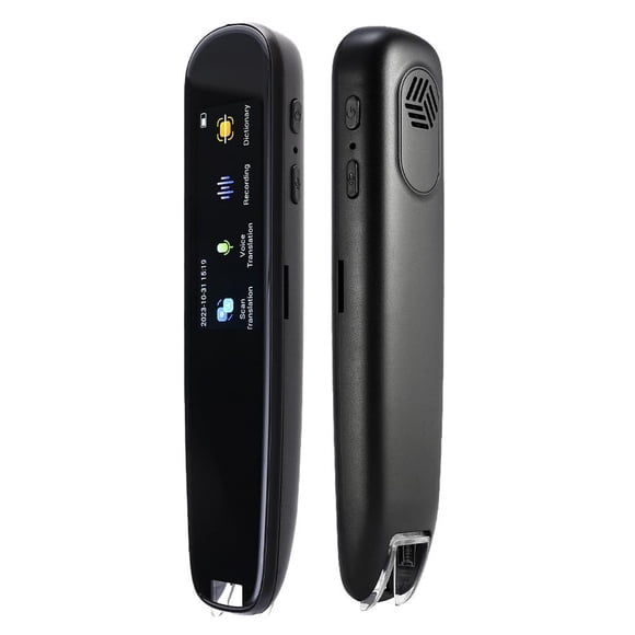 Scan Reader Pen, OCR Digital Pen Reader, Text to Speech Reading Pen, Smart Recording Pen for Students, Dyslexia, Voice Wireless Language Translator for Travelers & Businessmen