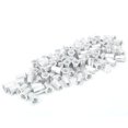 thumbnail image 3 of Riveting Nuts Flat Head Riveting Nuts Aluminum Galvanized 100Pcs Pull Riveting Nuts Aluminum Flat Head Vertical Hardware Accessories Wj-30045, 3 of 8