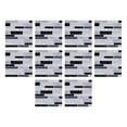 thumbnail image 1 of Aodebiao 10PC Removable Wall Stickers – Peel & Stick Tile Decals for Living Room, Kitchen, Bedroom | 6x6in Modern Home Decor Set (10 Tiles, Easy Clean, Wipeable)​​, 1 of 2