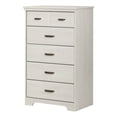 thumbnail image 2 of South Shore Versa 5-Drawer Chest for Adult, in Winter Oak, 2 of 12
