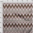 thumbnail image 2 of oneOone Viscose Jersey Fabric Chevron Ikat Decor Fabric Printed BTY 60 Inch Wide, 2 of 5