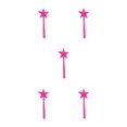 thumbnail image 2 of relayinert Shaker à Épices Décoratif pour Outils de Cuisine Multifonctionnels Conteneur à Épices Rangement Intéressant Rose Rouge Trois Trous 5Set, 2 of 6
