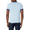 thumbnail image 2 of Ringer T-Shirt Xl Light Blue/Navy, 2 of 2