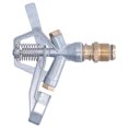 thumbnail image 3 of QIILU Watering System Watering And Irrigation G3/4 Male Thread Sprinkler Zinc Alloy Rotating Sprayer Nozzle For Garden Lawn, 3 of 8