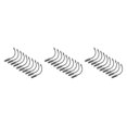 thumbnail image 1 of maskred 10 Pieces Bike V Brake Noodles Wear-resistant Friction Reducing Insulated Cable Guide Pipe Cycling Front Rear Type 3 3Set, 1 of 6