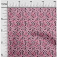 thumbnail image 1 of oneOone Polyester Lycra Fabric Leaves & Floral Block Print Sewing Fabric BTY 56 Inch Wide, 1 of 4