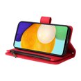 thumbnail image 2 of Case for Samsung Galaxy A52 5G Cover Zipper Pocket Wallet Case Magnetic Protective - Red, 2 of 5