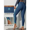 thumbnail image 4 of Pantalons de Natation pour Femmes Taille Haute Leggings Protection Solaire, 4 of 7