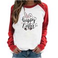 thumbnail image 2 of EGNMCR Chemises Imprimées de Pâques pour Femmes T-Shirts Graphiques pour Femmes T-Shirts à Manches Courtes pour Femmes Mode de Pâques Chandails Décontractés à Manches Longues Imprimés pour Femmes Hauts T-Shirts pour Femmes, 2 of 5