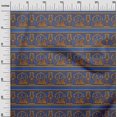 thumbnail image 2 of oneOone Georgette Viscose Fabric Ethnic Block Print Fabric By The Yard 42 Inch Wide, 2 of 4