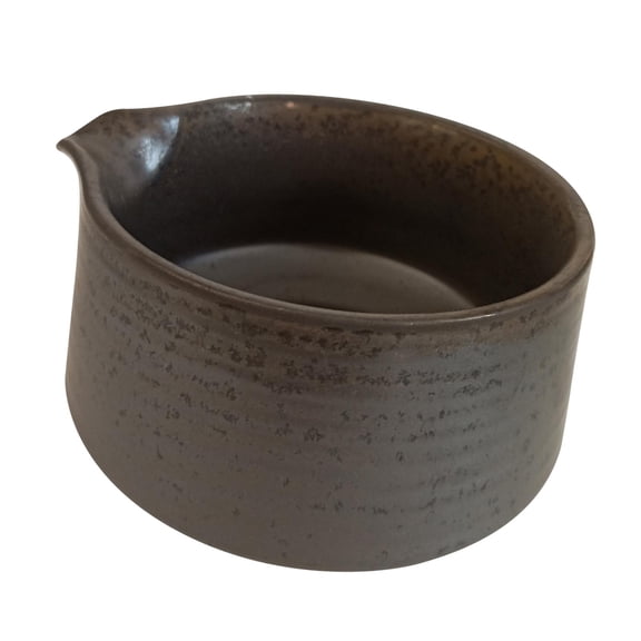 Elodie Bol en Porcelaine Matcha Bol à Thé en Porcelaine pour Famille Débutants Amis Marron