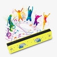 thumbnail image 2 of PVCS Harmonica Musical Instrument Wooden Cartoon Printing Double Rows 16 Holes For Kids Children Music Lover Gift for Kids, 2 of 3