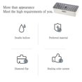 thumbnail image 4 of Lksixu Makeup Storage Stackable Organizer Box For Bathroom Vanity,Tray Kitchen Drawer Organizer With Lid And Drainer - Plastic Kitchen Cutlery Tray And Utensil Storage Storage Bin Organizer & Storage, 4 of 7
