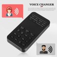 thumbnail image 3 of SNNROO Voice Changer Mini Sound Effects Machine Computer Sound Card Live Voice Modifier Voice Disguiser Audio Card, 3 of 6