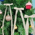 thumbnail image 4 of Product CategoryEvent & Party Product Title Christmas Velvet Ribbon for Wrapping Christmas Tree Ornaments 1 Inch Wide 10 Yards Thin Fabric Suitable for Wedding Invitations, 4 of 5