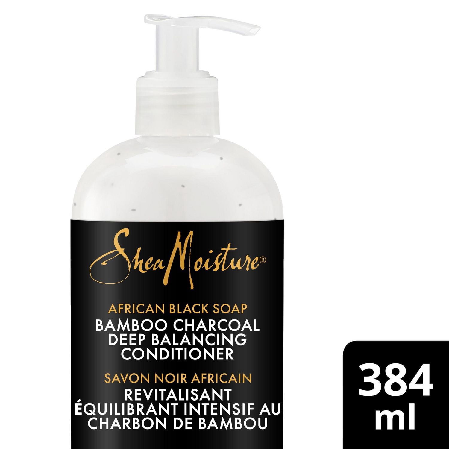 Shea Moisture African Black Soap Bamboo Charcoal Deep Balancing Conditioner