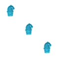 thumbnail image 4 of kurtrusly Lightweight Hanging Keychain Casting Molds Handmade Keyring Reusable Resin Mould Decoration Crafts A 3Set, 4 of 6