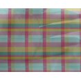 thumbnail image 3 of oneOone Georgette Viscose Fabric Madras Check Fabric Prints By Yard 42 Inch Wide, 3 of 3