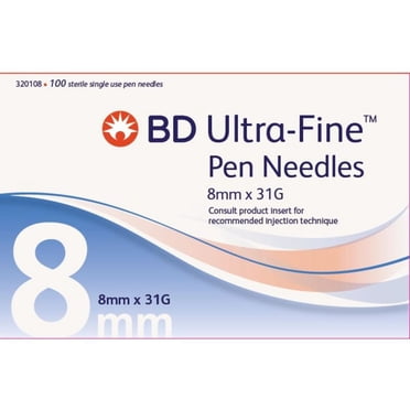 BD Ultra-Fine Pen Needle 8mm 31G