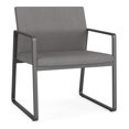 thumbnail image 1 of Fauteuil d'Appoint Surdimensionné Gansett pour Réception / Acier Charbon / Gris Pâle, 1 of 7