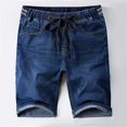 thumbnail image 2 of REDHOTYPE Shorts pour Hommes Grande Taille Confort Flex Short en Denim, 2 of 7