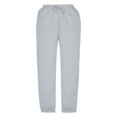 thumbnail image 4 of Plebaso Pantalon de Survêtement à Bas Resserré pour Garçons et Filles, Cordon de Serrage, Taille Haute, Pantalon Jogger, Pantalon de Course Athlétique, 4 of 6