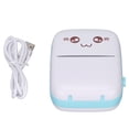 thumbnail image 2 of Pocket Printer, Wireless Connection Inkless Printer Ergonomic Design Thermal  For Girls For Children Pink,Blue, 2 of 8