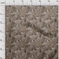 thumbnail image 3 of oneOone Velvet Light Brown Fabric Abstract Floral Craft Projects Decor Fabric Printed By The Yard 58 Inch Wide, 3 of 5