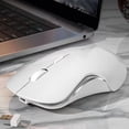 thumbnail image 4 of Computer Mouse Wireless, Mute and Slim Ergonomic Wireless Mouse with Large 1000mAh Rechargeable Battery, 4 of 8