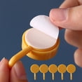 thumbnail image 1 of 5-Pack Adhesive Wall Hooks For Bathroom And Kitchen - No-Drill Damage- Installation - Strong Adhesive 360 Rotation - Ideal For Hanging Towels Utensils, 1 of 1