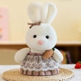 thumbnail image 1 of Adorable Rabbits Plushs Toy - Lifelike Designs Soft Material Safe Huggables Rabbits Plushs Toy Ideal Gift, 1 of 1