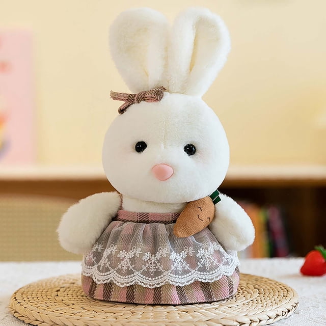 Adorable Rabbits Plushs Toy - Lifelike Designs Soft Material Safe Huggables Rabbits Plushs Toy Ideal Gift