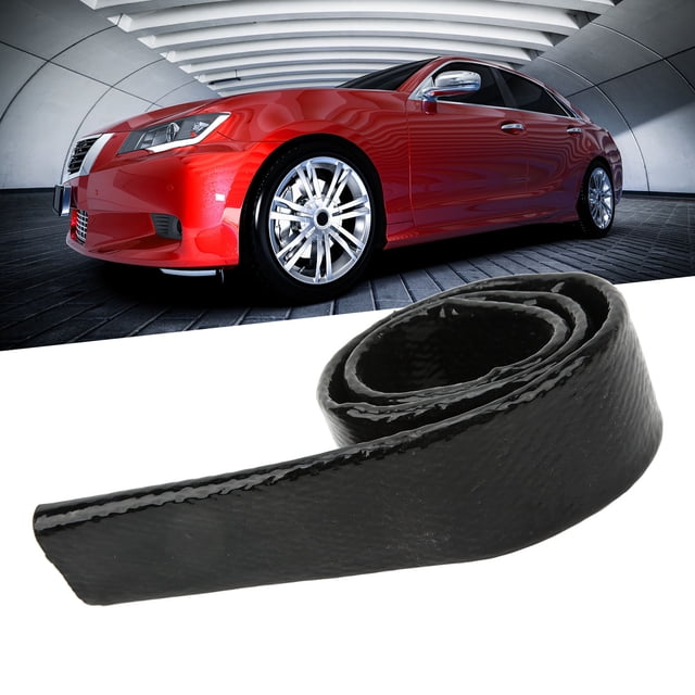 1m Fiberglass Heat Shield Sleeve Fuel Line Heat Shield Flexible Heat Shield Fire Sleeve Silicone Coated Fuel Hose Heat Shield for Car Wire Loom Protection