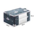 thumbnail image 4 of Boîte de Rangement pour Vêtements Sac de Rangement Durable pour Couette Literie (L Beige), 4 of 4