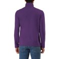 thumbnail image 3 of INSPIRE CHIC Chandails pour Hommes, Chandail à Col Roulé, Manches Longues, Extensible, Coupe Ajustée, Hauts 34 Violet Foncé, 3 of 7