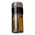 thumbnail image 2 of Dvkptbk Water Cup High End Double-Layer Tea Separation Cup Glass Cup Transparent Tea Brewing Cup Filtering Portable Cup Women's and Men's Tea Kitchen Gadgets, 2 of 6