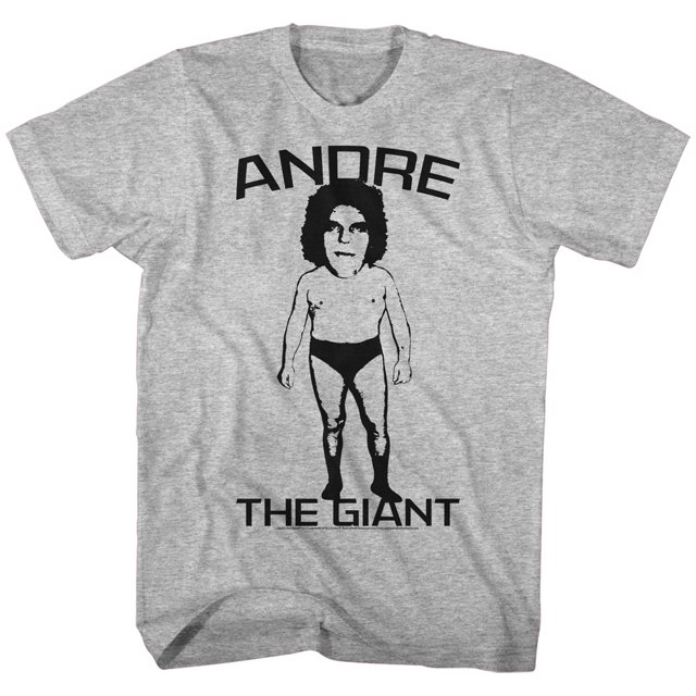 Andre The Giant Icônes Grosse Tête Adulte T-Shirt à Manches Courtes