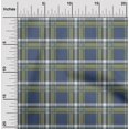 thumbnail image 1 of oneOone Cotton Silk Fabric Tartan Check Printed Craft Fabric BTY 42 Inch Wide, 1 of 1