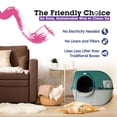 thumbnail image 2 of Omega Paw Premium Roll 'N Clean Self Cleaning Litter Box, Large, Green, 2 of 10