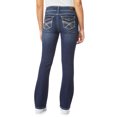 thumbnail image 3 of WallFlower Women's Luscious Curvy Bootcut Mid-Rise Insta Stretch Juniors Jeans (Standard and Plus), 3 of 4