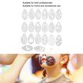 thumbnail image 3 of Modèle de Peinture pour Visage, 20 Pcs Modèle de Peinture pour Corps avec Boucle Ronde pour les Fêtes, 3 of 8