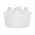 thumbnail image 1 of GROWTH TANK Flower Pot Planters Organizer Water Level Indicator Plant Containers,Hydroponics Flower Pot for 14cm Bulb Kitchen Indoor White, 1 of 9
