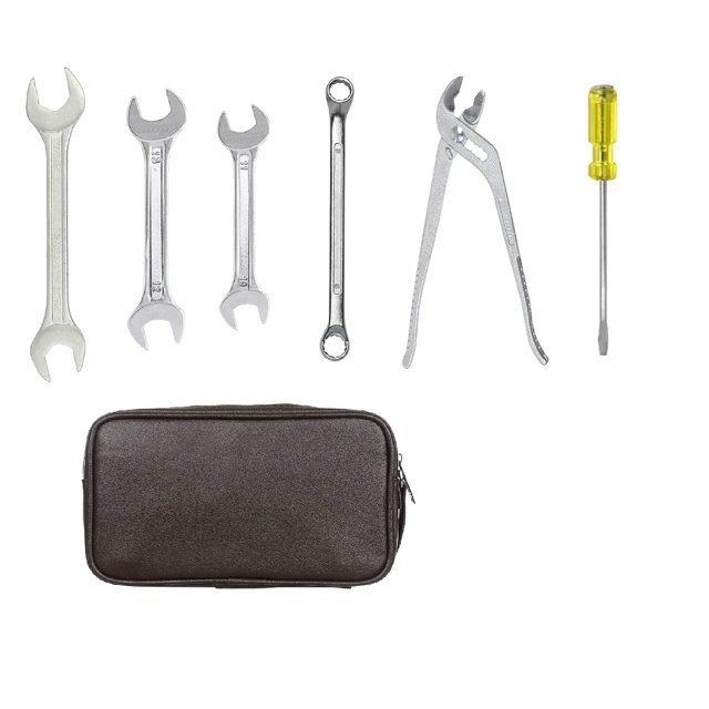 Tractor Automobile Tool Repair Kit | Hand Tool Kit, Maintenance Set | Compact & Multi-Purpose Tool Kit | Pana Set - Set Of Spanner, Screwdriver & Plier | Compact, For Repair Maintenance