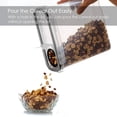 thumbnail image 4 of TEAFIRST Ensemble de 6 Contenants de Rangement pour Céréales Distributeur Contenant de Rangement pour Aliments Distributeur Sans BPA, 4 of 8