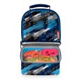 thumbnail image 2 of Thermos Kids Insulated Dual Compartment Lunch Bag with Liner, Tracks, 2 of 5