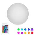 thumbnail image 1 of Novelty Lights 6 Inch RGB Sphere Rechargeable Night Light, Waterproof Mood Lighting with Remote Control, Color-Changing Glow Sphere for Indoor/Outdoor Use, 1 of 8