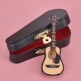 thumbnail image 1 of Acoustic Guitar Model Miniature Guitar Model, Guitar Model, For Home Desk Christmas Present Children Birthday Present 8cm, 1 of 8