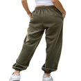 thumbnail image 2 of Pantalons de Jogging/Dance Décontractés en Coton pour Femmes Taille Haute, 2 of 5